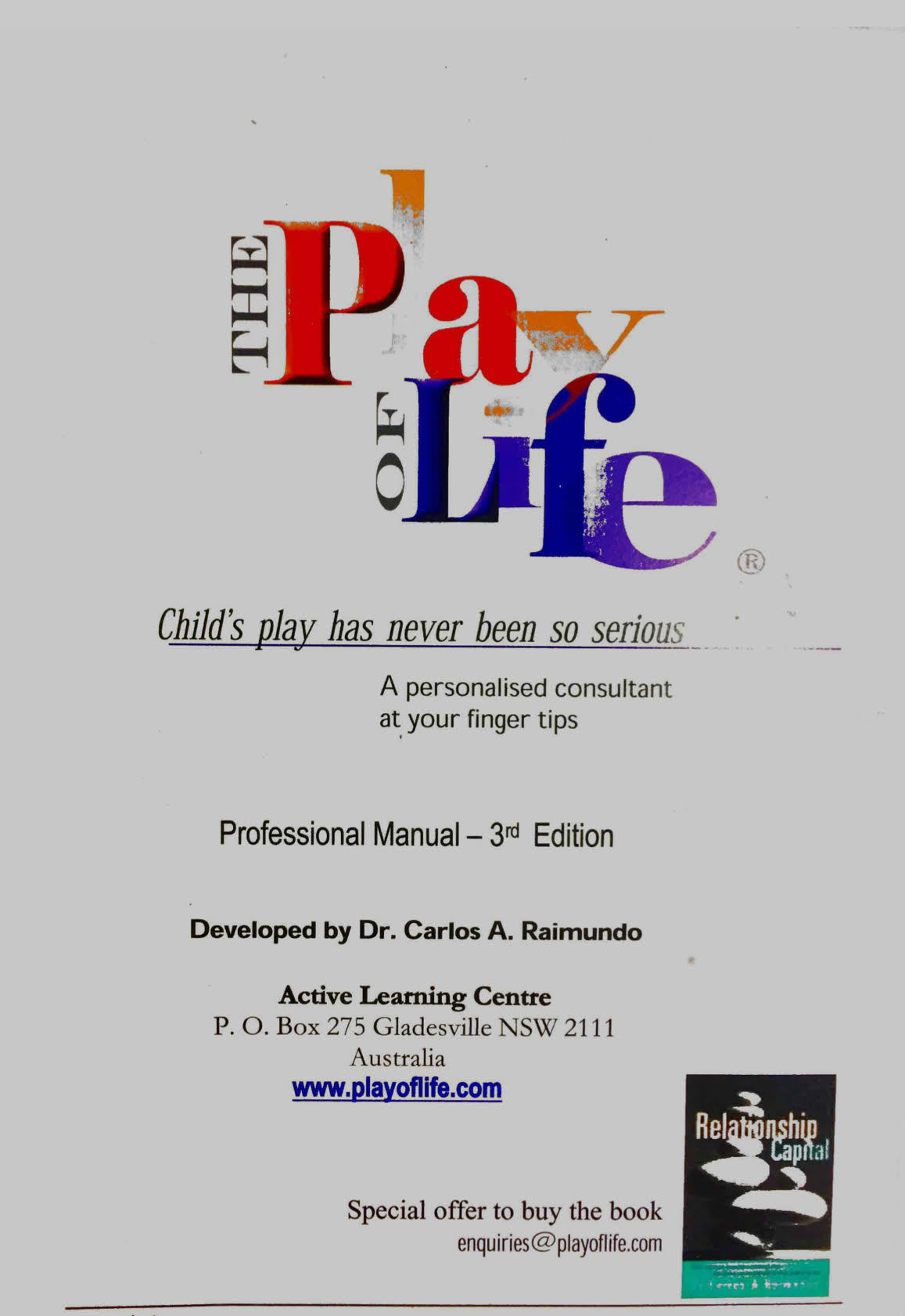 The Play of Life: Professional Manual by Carlos Raimundo | Goodreads