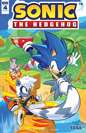 Sonic The Hedgehog (2018-) #4 book cover