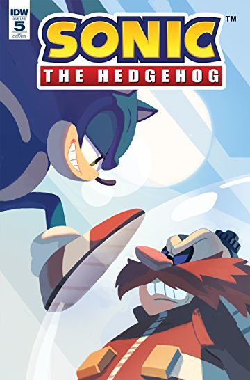 Sonic The Hedgehog (2018-) #5 book cover