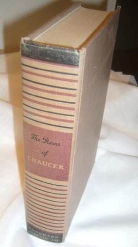 Poetical Works of Geoffrey Chaucer book cover