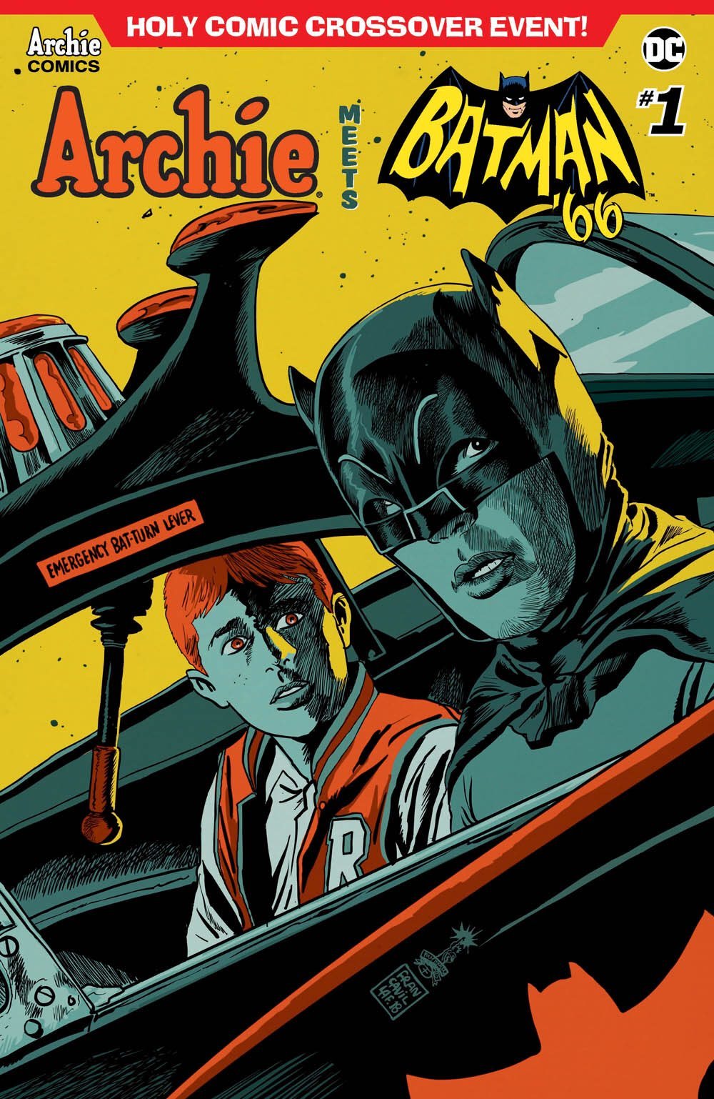 Archie Meets Batman '66 book cover 1