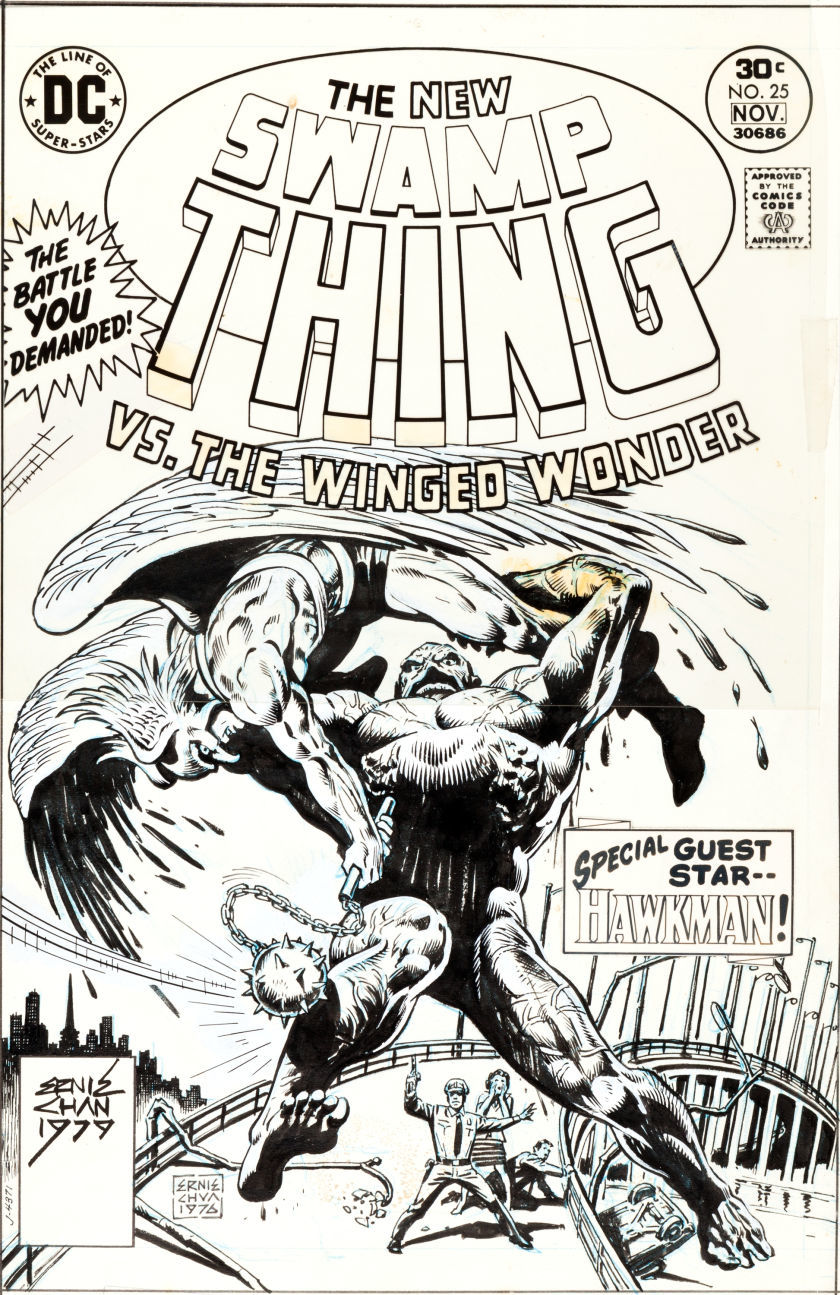Swamp Thing (1972) book cover 3