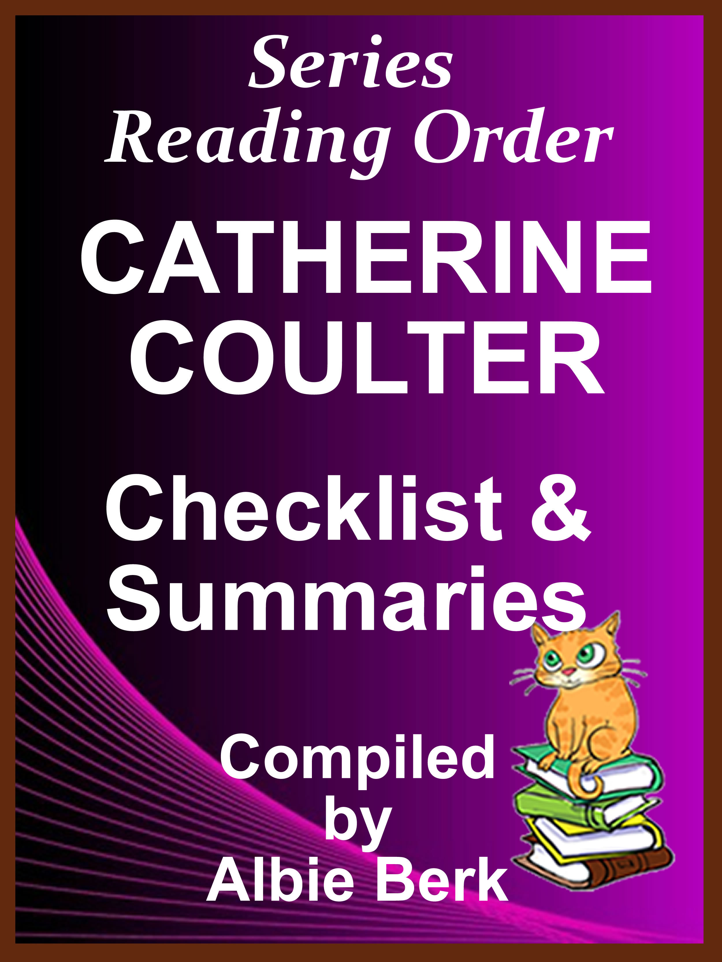 Catherine Coulter Series Reading Order with Summaries Checklist by Albie Berk Goodreads