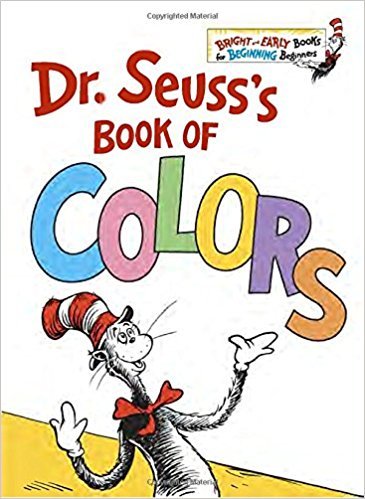 Dr. Seuss's Book of Colors (Bright & Early Books book cover