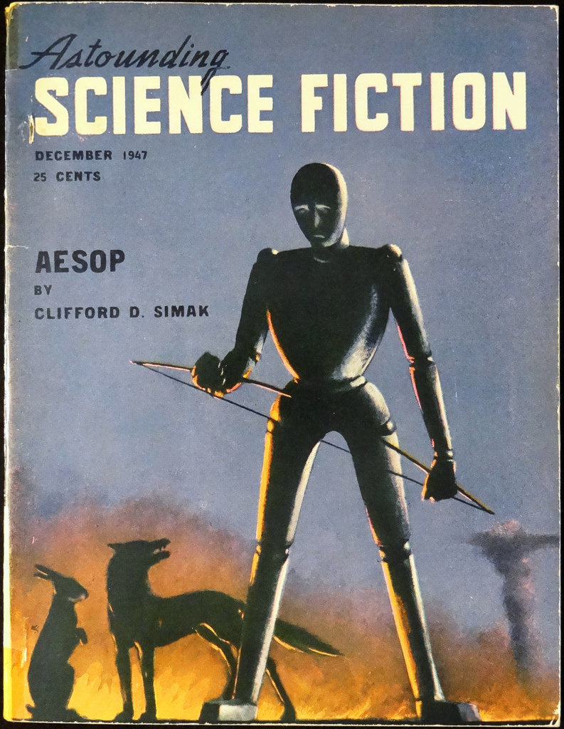 Astounding Science Fiction, December 1947 book cover