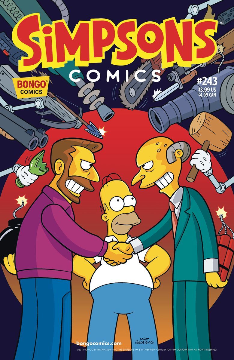 Simpsons Comics #243 book cover