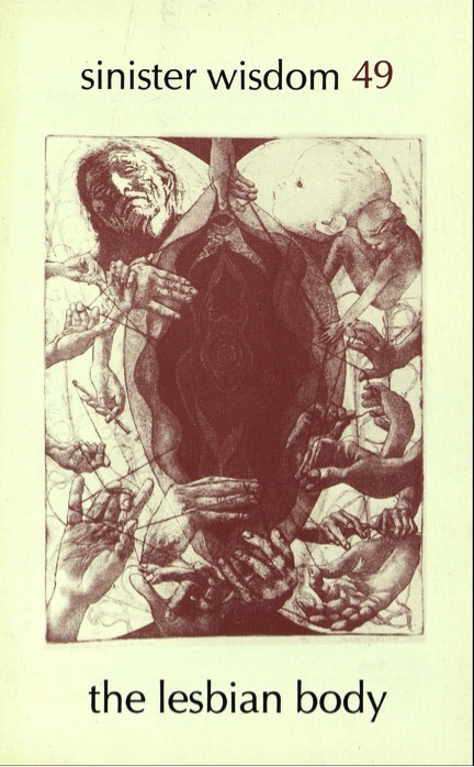 Sinister Wisdom 49 book cover