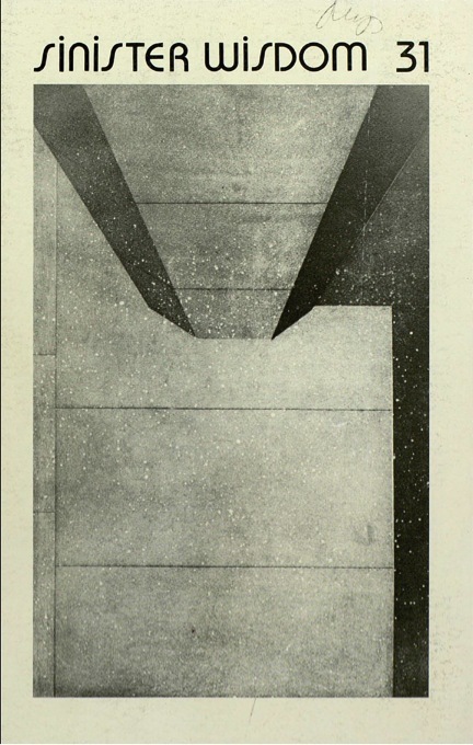Sinister Wisdom 31 book cover
