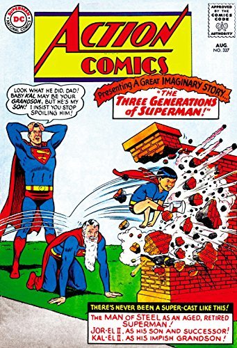 Action Comics book cover
