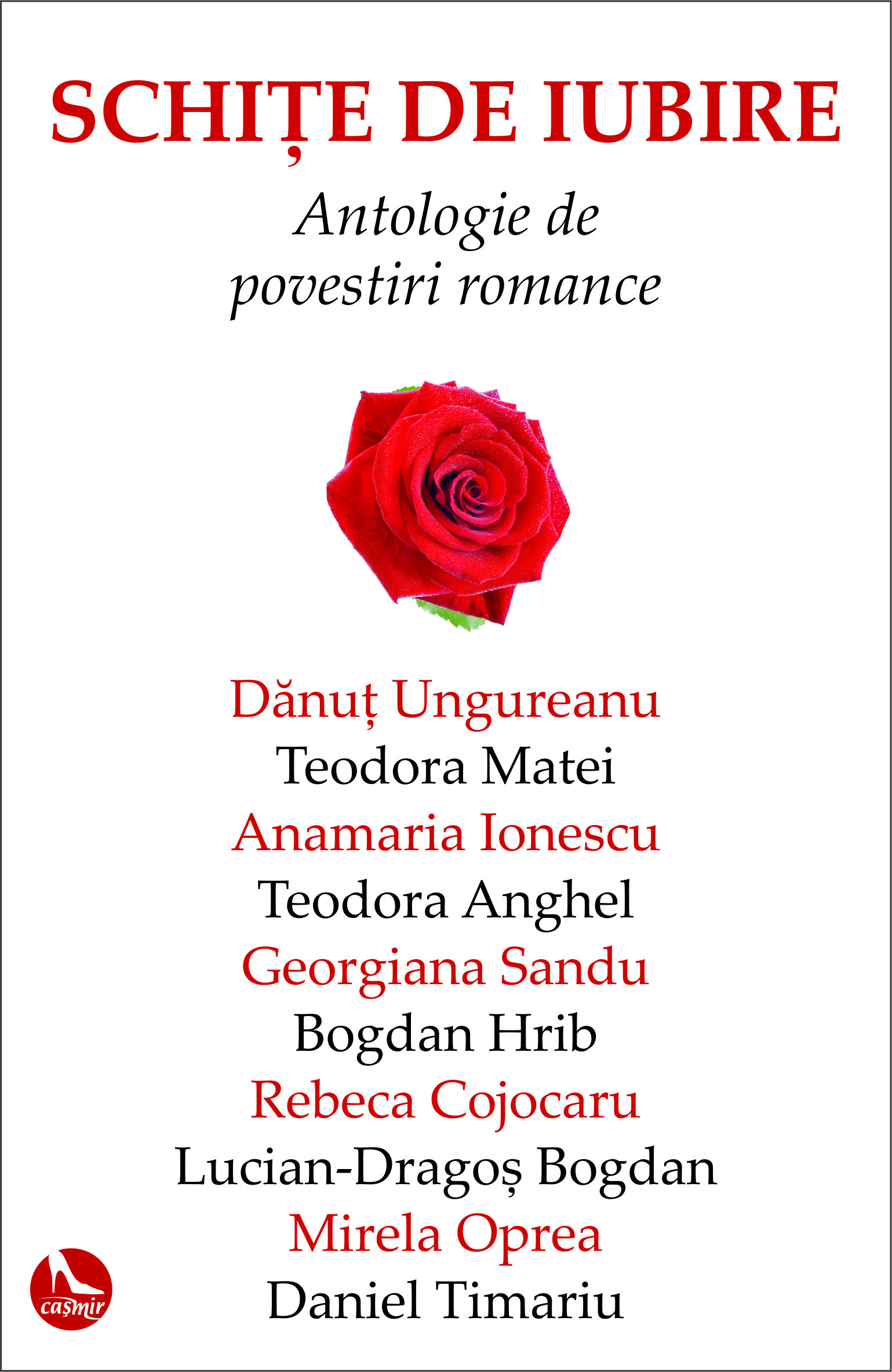 Schițe de iubire - antologie de povestiri romance book cover