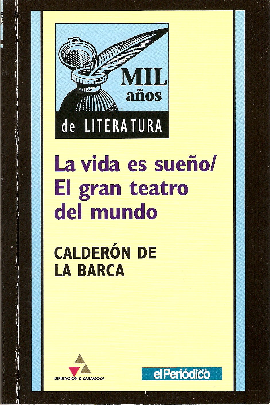 La vida es sueño ; El gran teatro del mundo book cover