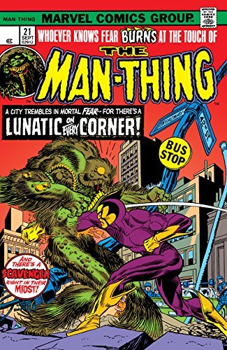 Man-Thing #21 book cover