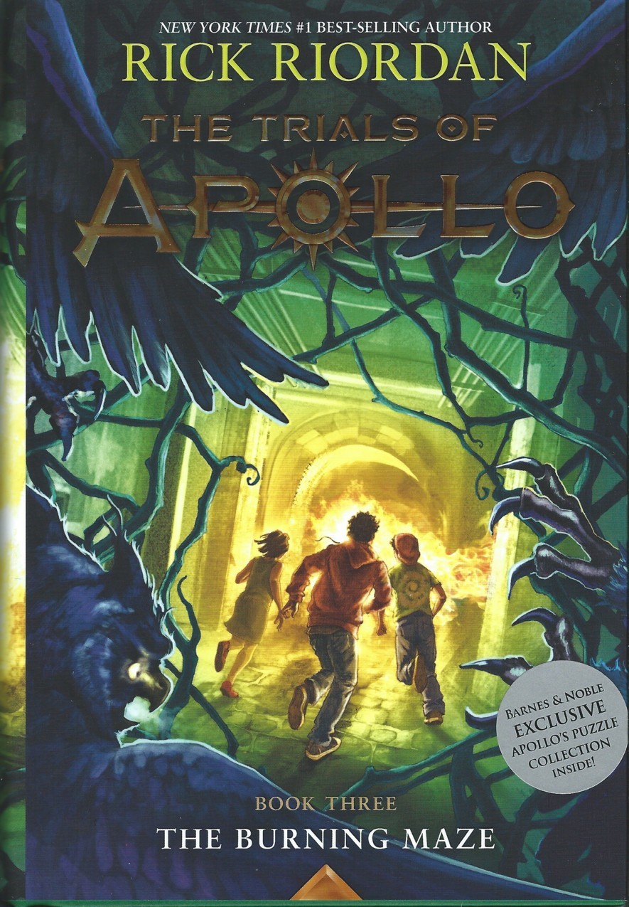 The Burning Maze (The Trials of Apollo, #3)