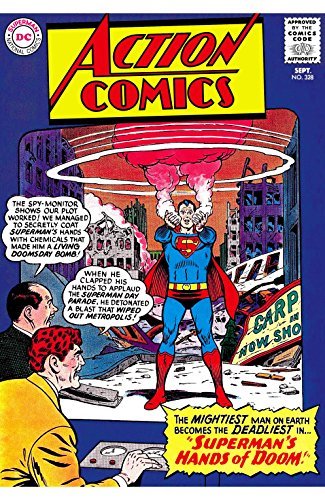 Action Comics book cover