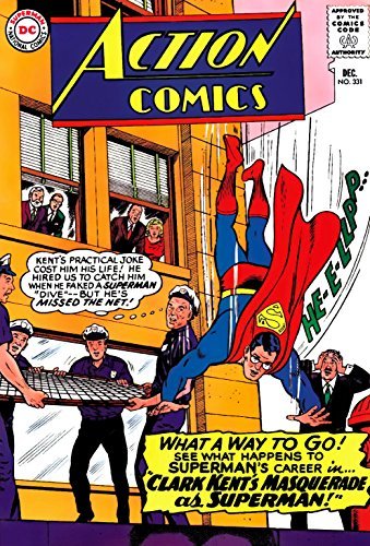Action Comics book cover