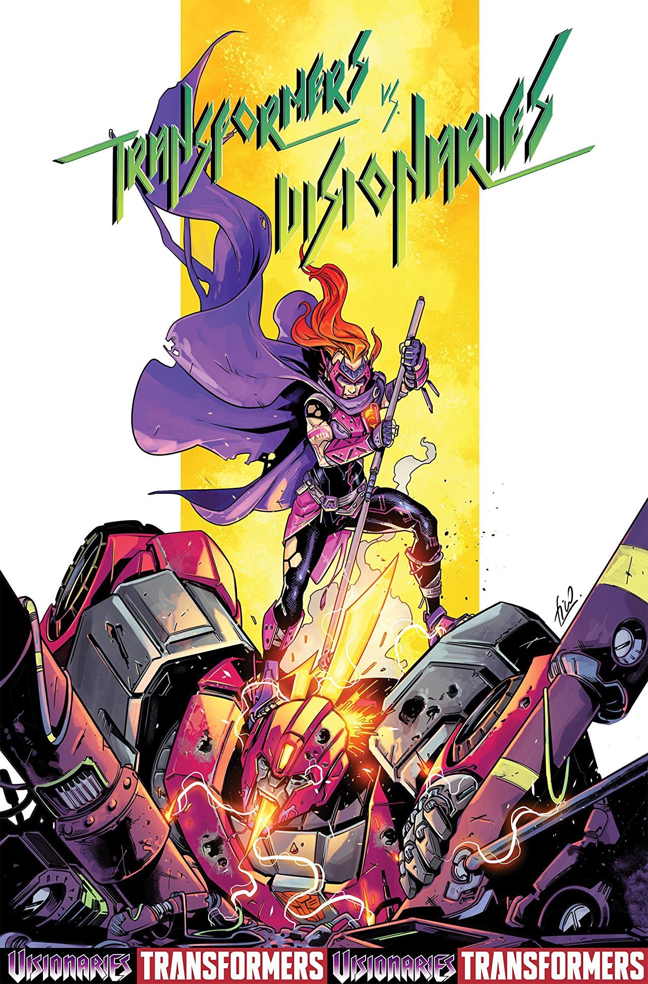 Transformers vs. The Visionaries book cover