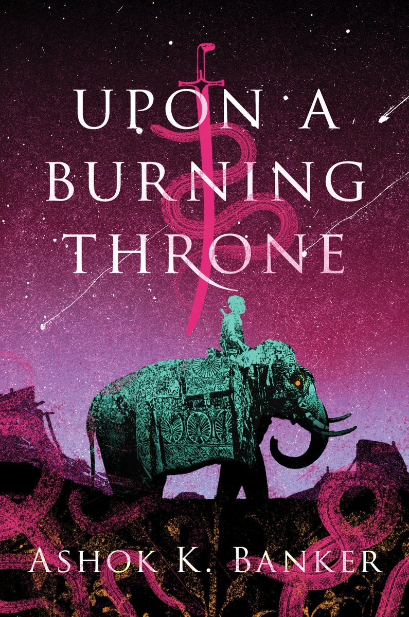 Upon a Burning Throne book cover
