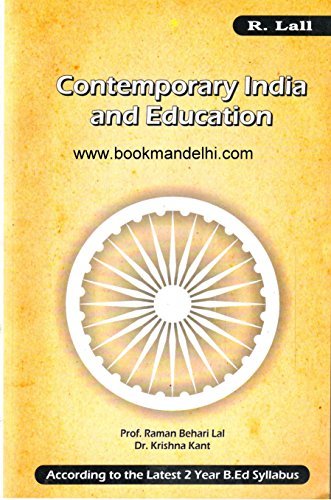 CONTEMPORARY INDIA AND EDUCATION BY NAGARAJAN PDF IN ENGLISH BOOK visual data 2