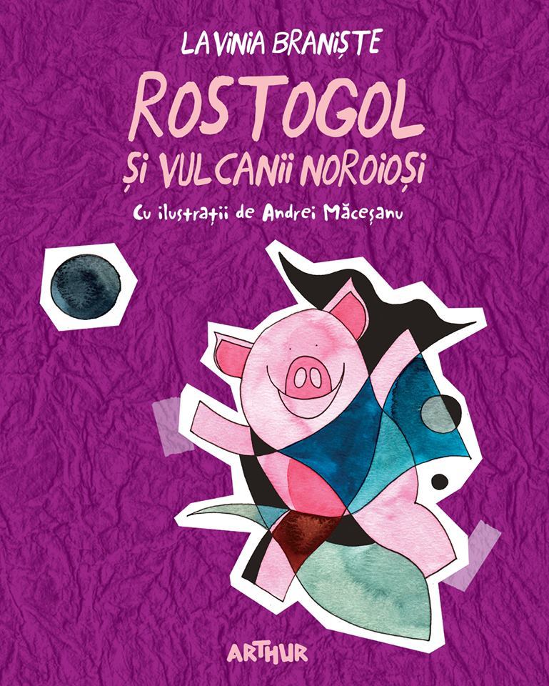 Rostogol și vulcanii noroioși book cover