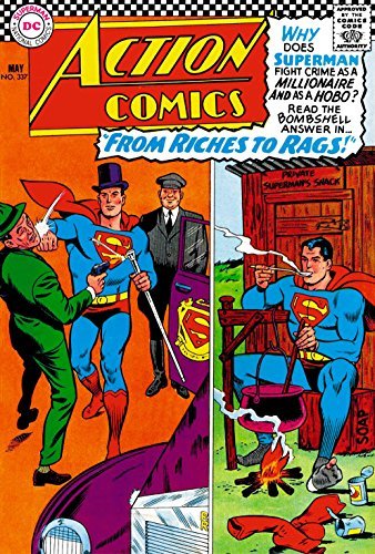 Action Comics book cover