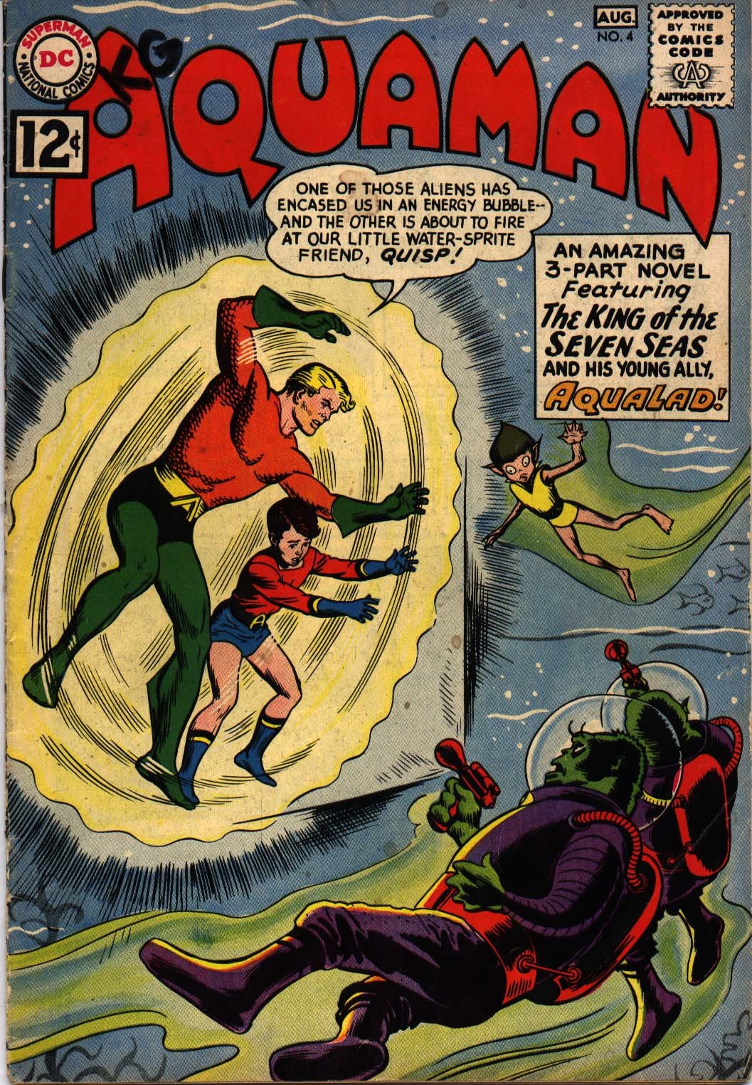 Aquaman (1962) #4 book cover