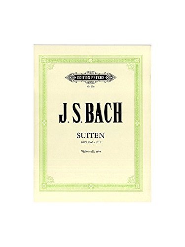 Bach: 6 Cello Suites, BWV 1007-1012 by Johann Sebastian Bach | Goodreads
