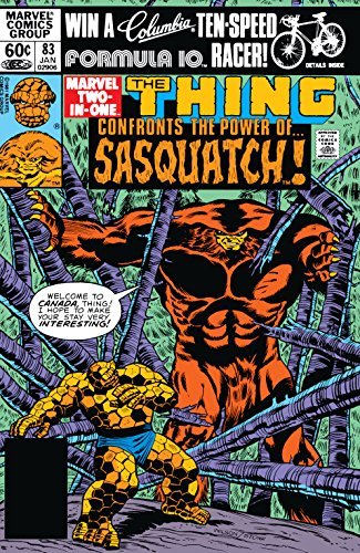 Marvel Two-In-One #83 book cover