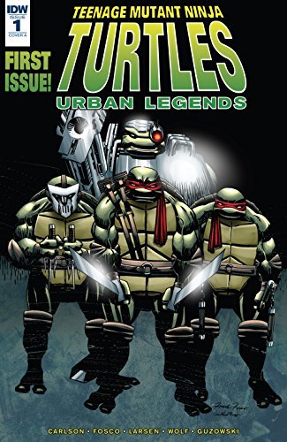 Teenage Mutant Ninja Turtles: Urban Legends book cover 1