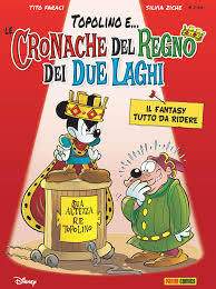 Topolino e .. le cronache del regno dei due laghi book cover