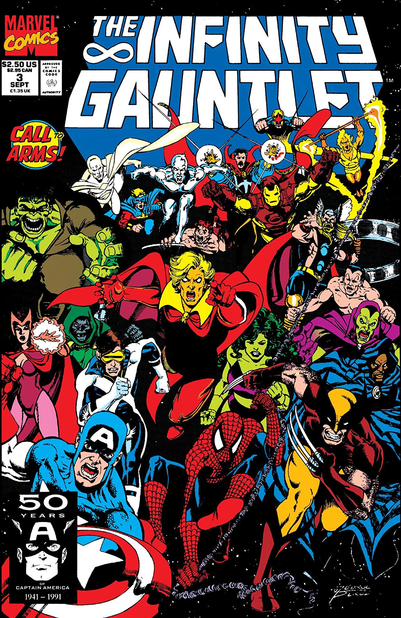 The Infinity Gauntlet #3 book cover