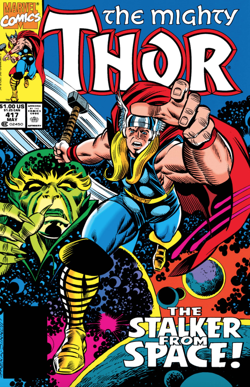 Thor (1966-1996) #417 book cover