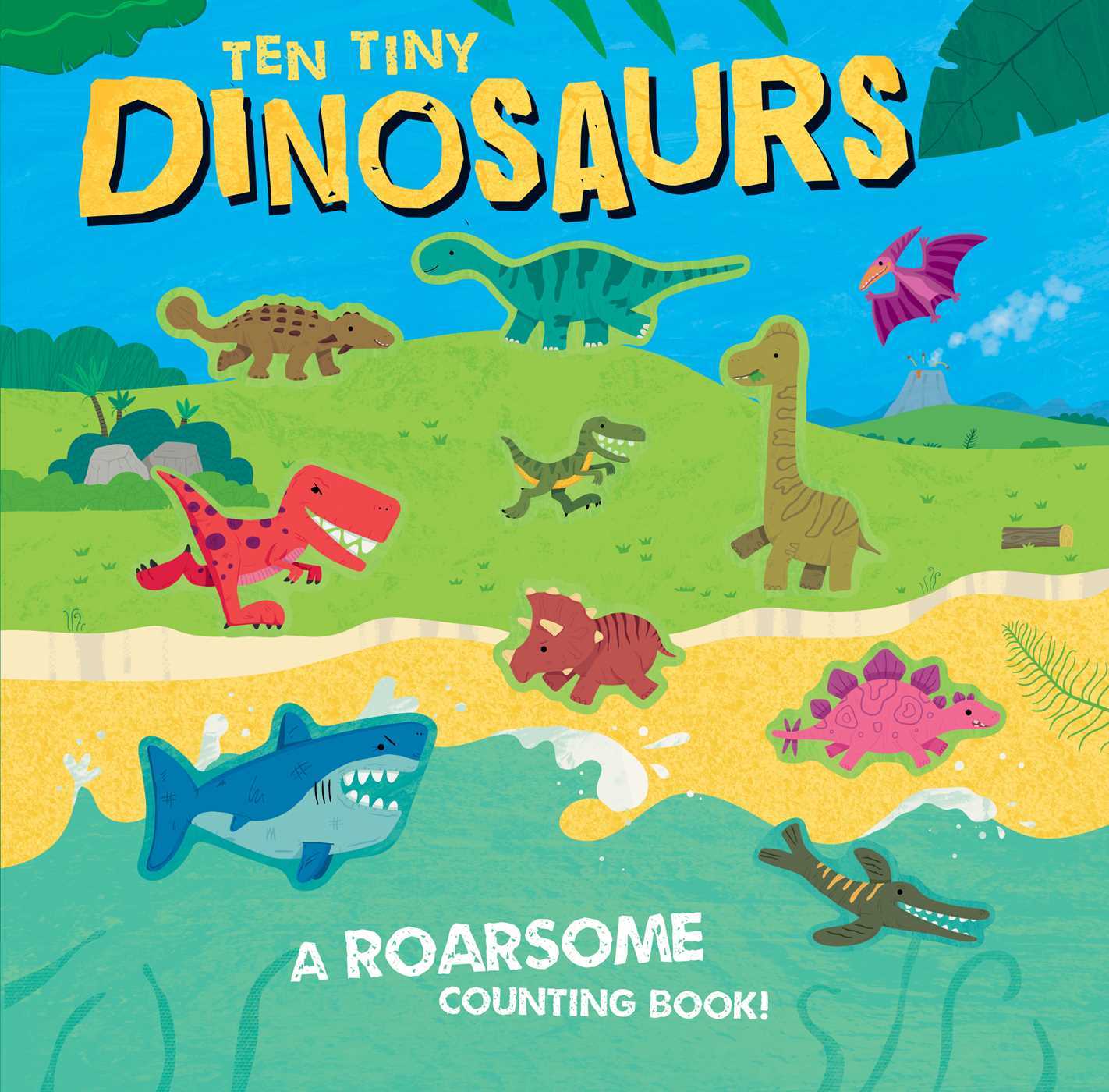 Ten Tiny Dinosaurs book cover
