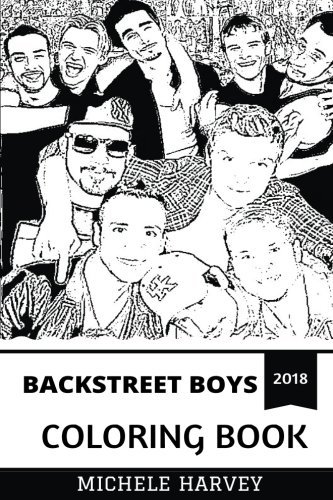 Backstreet Boys Coloring Book: Bestselling Boy Band and Billboard