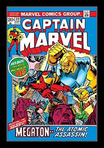Captain Marvel #22 book cover