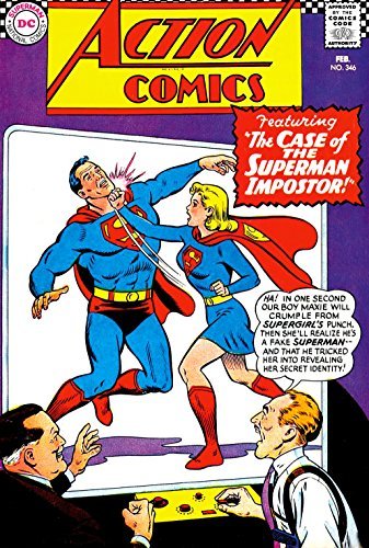 Action Comics book cover