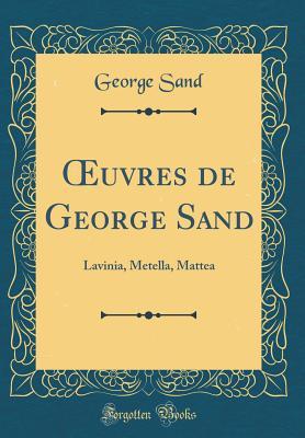 Œuvres de George Sand book cover
