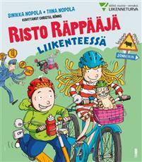 Risto Räppääjä liikenteessä book cover