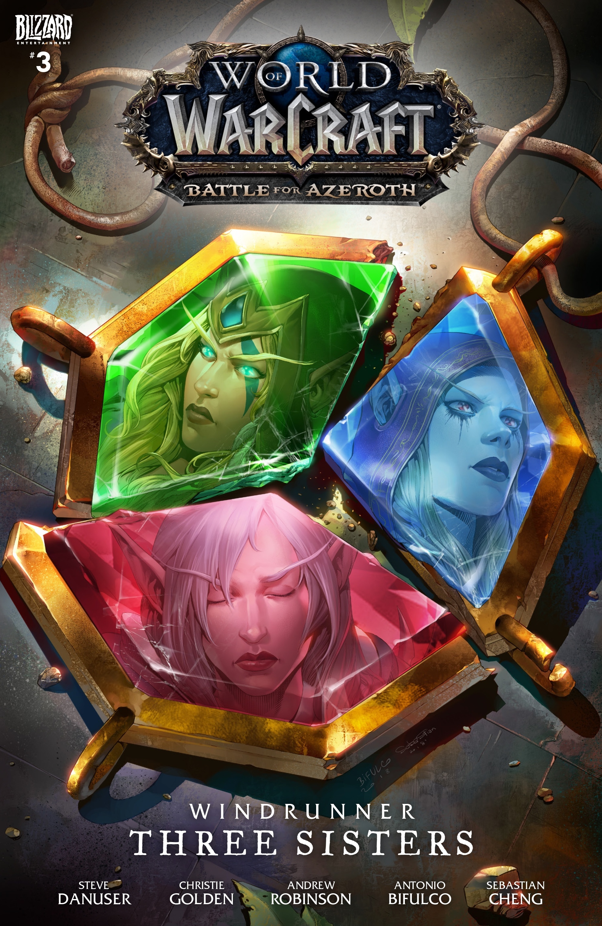 World of Warcraft - Windrunner - Three Sisters book cover