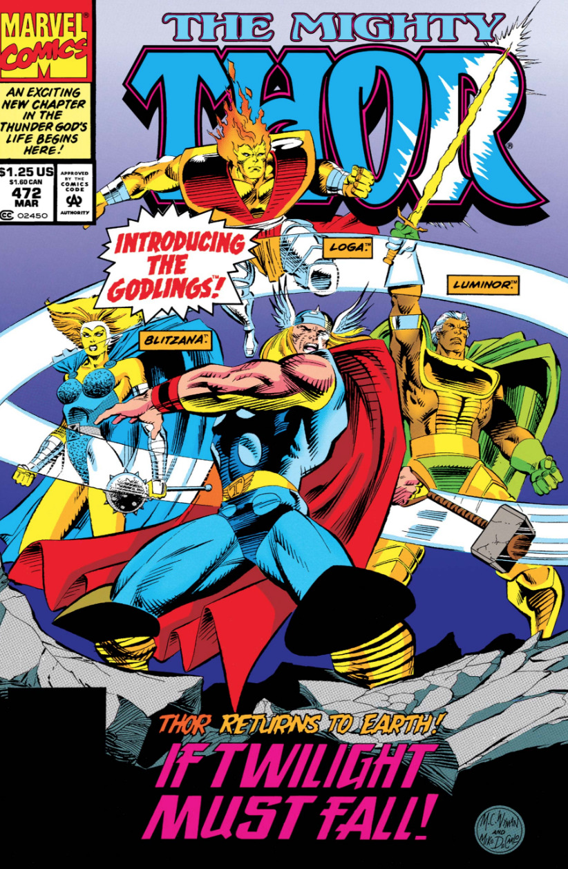 Thor (1966-1996) #472 book cover