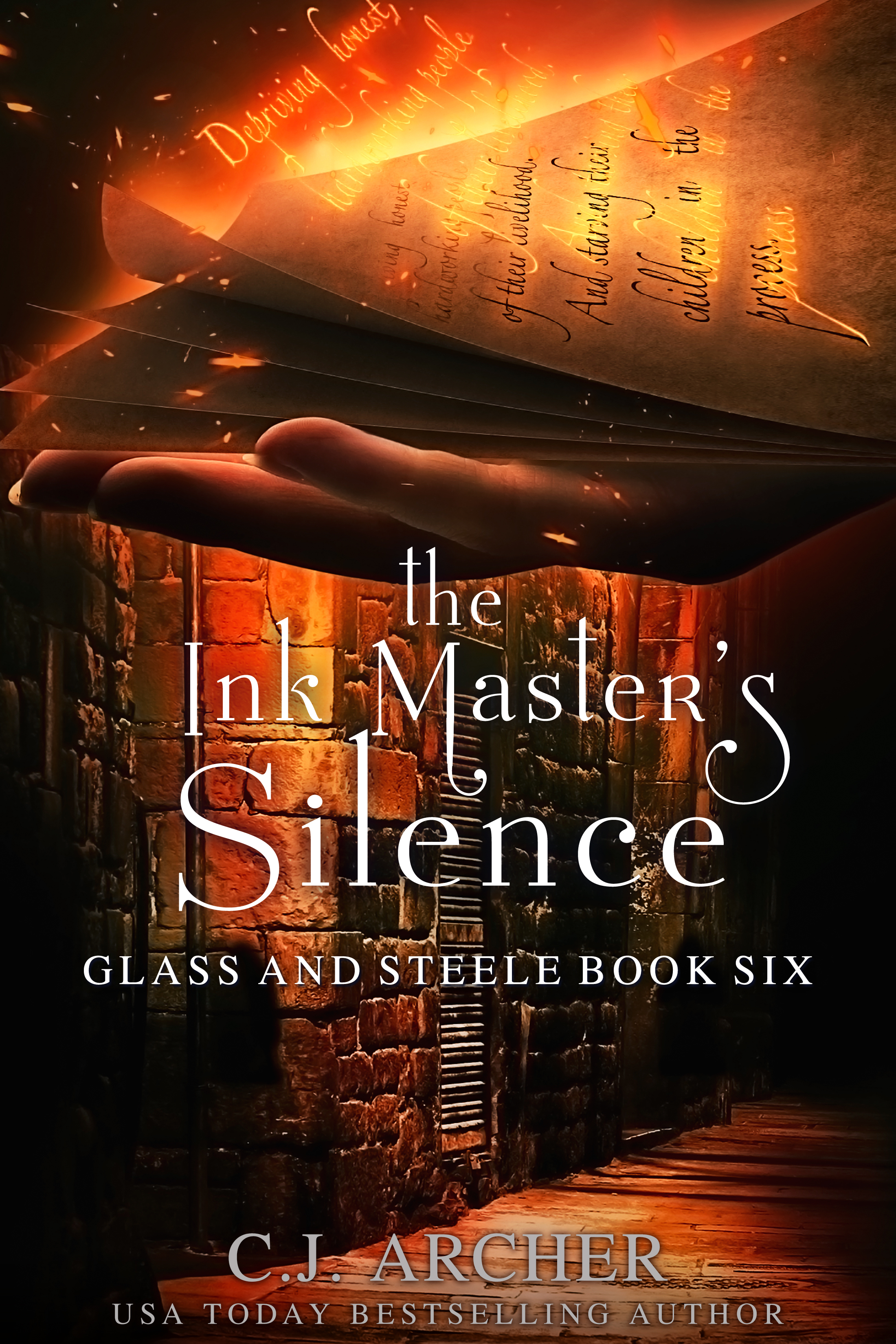 The Ink Master's Silence (Glass and Steele, #6)