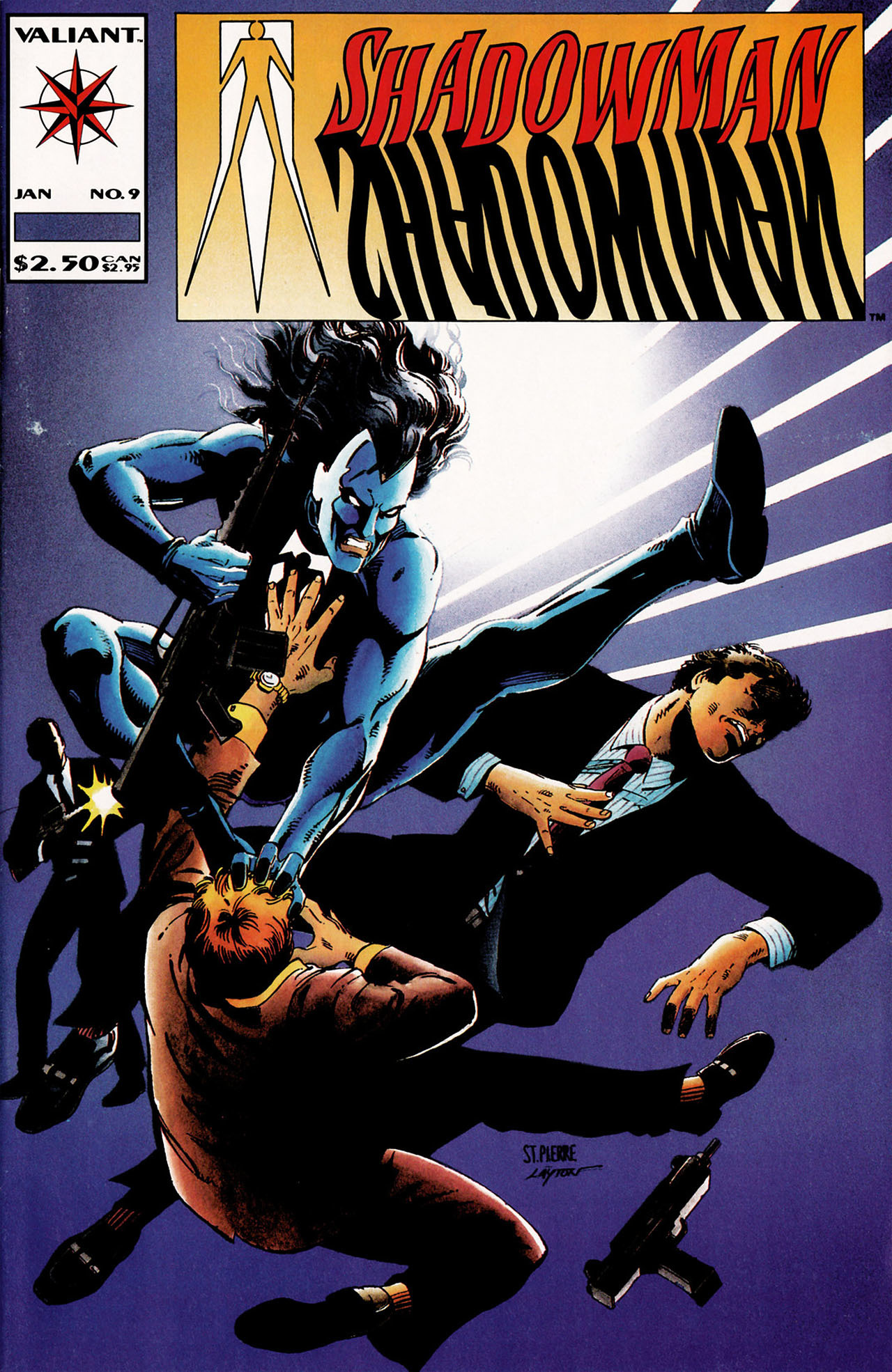Shadowman (1992) book cover 3