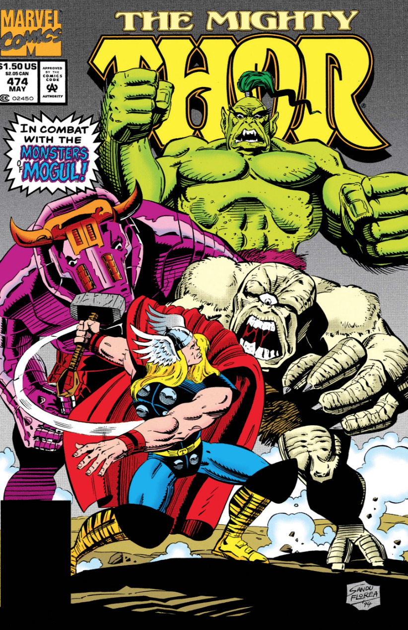 Thor (1966-1996) #474 book cover