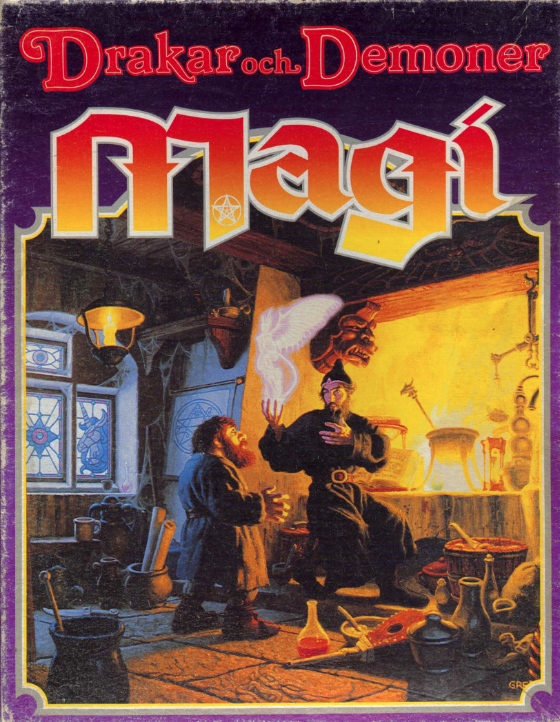 Drakar och demoner book cover