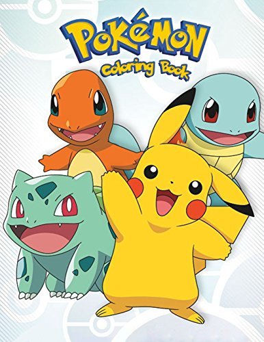 Pokemon: Coloring Book for Kids and Adults, Activity Book, Great ...