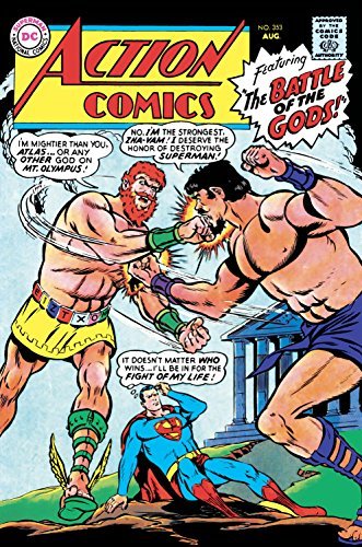 Action Comics book cover
