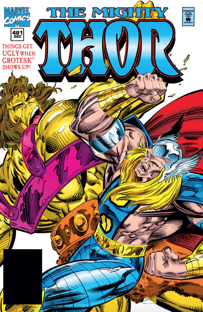 Thor (1966-1996) #481 book cover