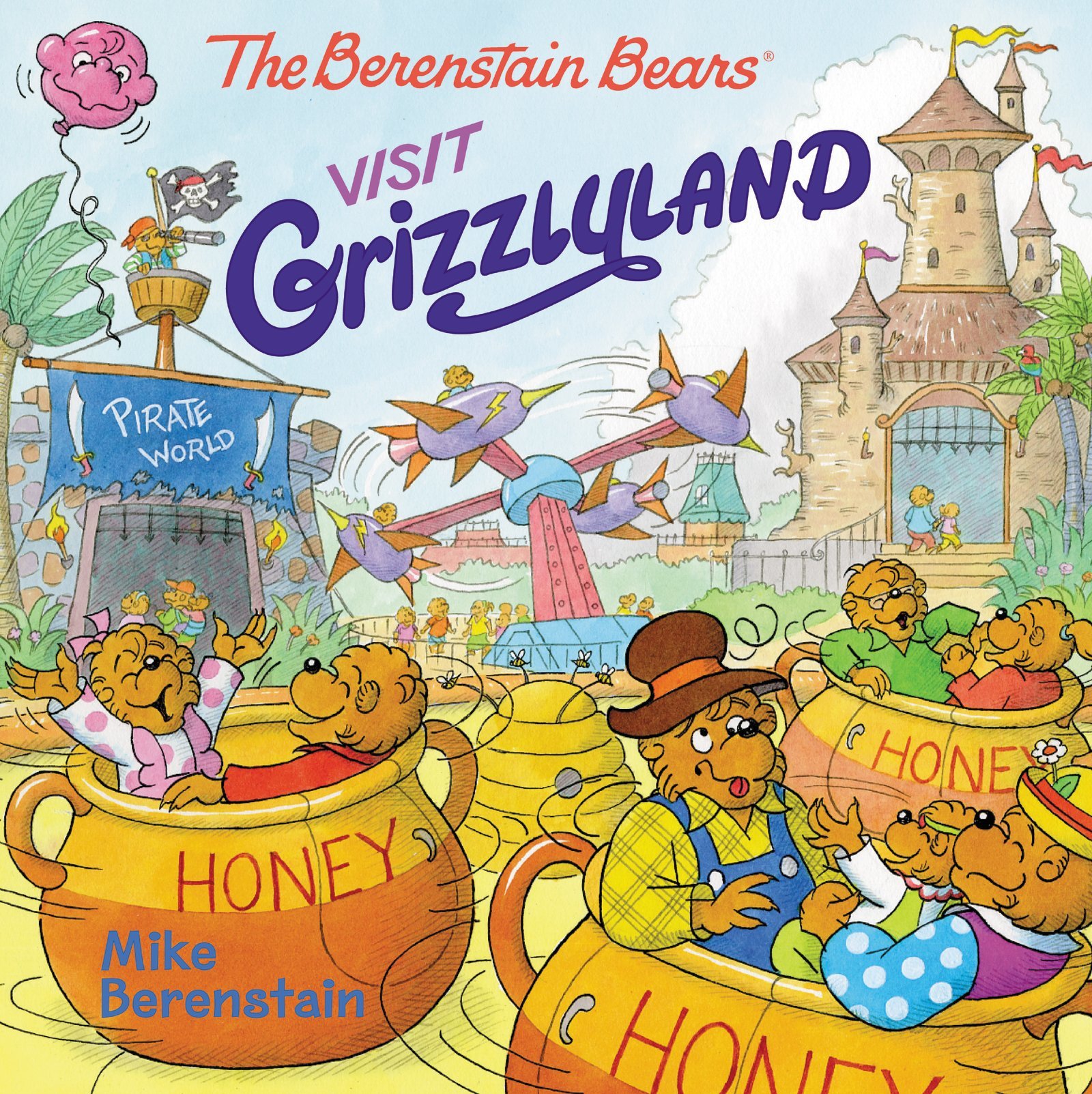 The Berenstain Bears Visit Grizzlyland book cover