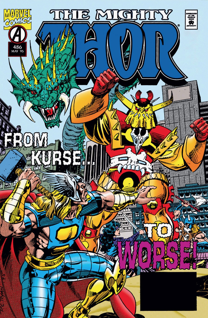 Thor (1966-1996) #486 book cover