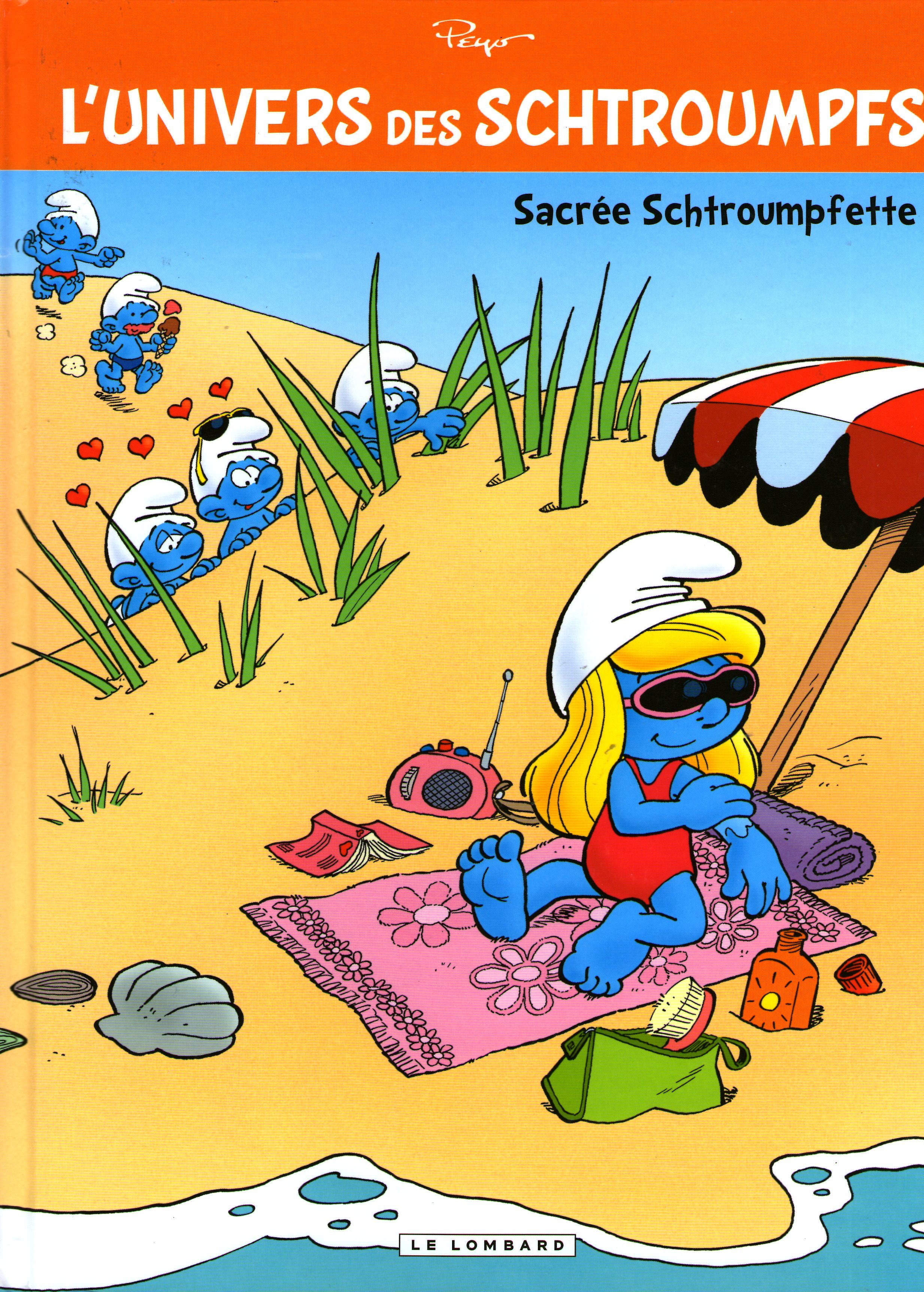 Sacrée Schtroumpfette book cover