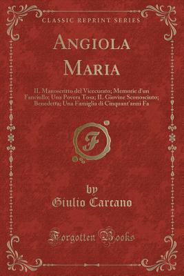 Angiola Maria IL Manoscritto del Vicecurato; Memorie d'un Fanciullo